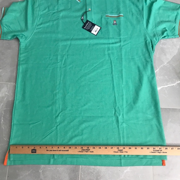 Psycho Bunny by Robert Godley Men Big and Tall Binfield Polo Shirt Florida 2XLT - Picture 12 of 13